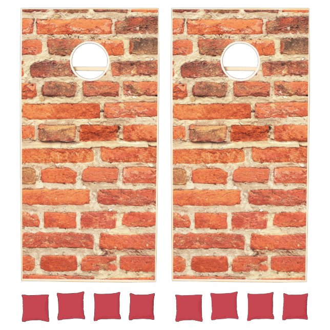 Brick Wall | Zazzle_Growshop. Cornhole Set (Set)