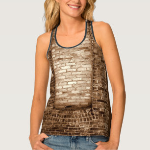 Brick - Wearable Art -  Tank Top