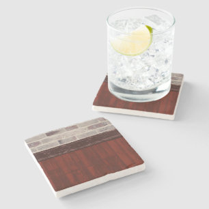 Brick & Wood Marble Stone Coaster