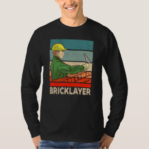 Bricklayer Bricklaying Mason Brick 1 T-Shirt