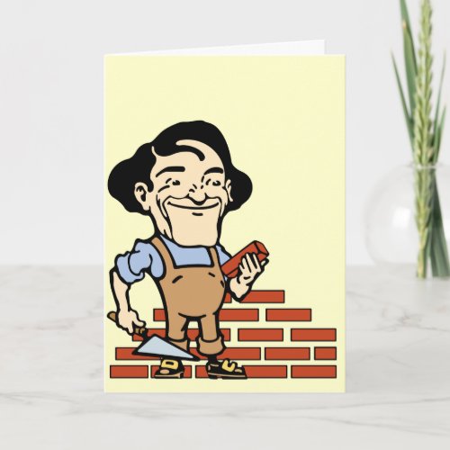 Bricklayer Card