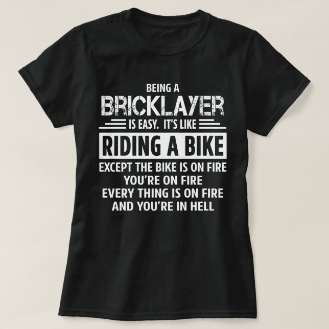 Bricklayer T-Shirt (Design Front)