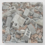 [ Thumbnail: Bricks & Blocks Demolition Rubble Debris Coaster ]