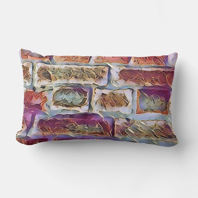 BRICKS  LUMBAR PILLOW (Front)