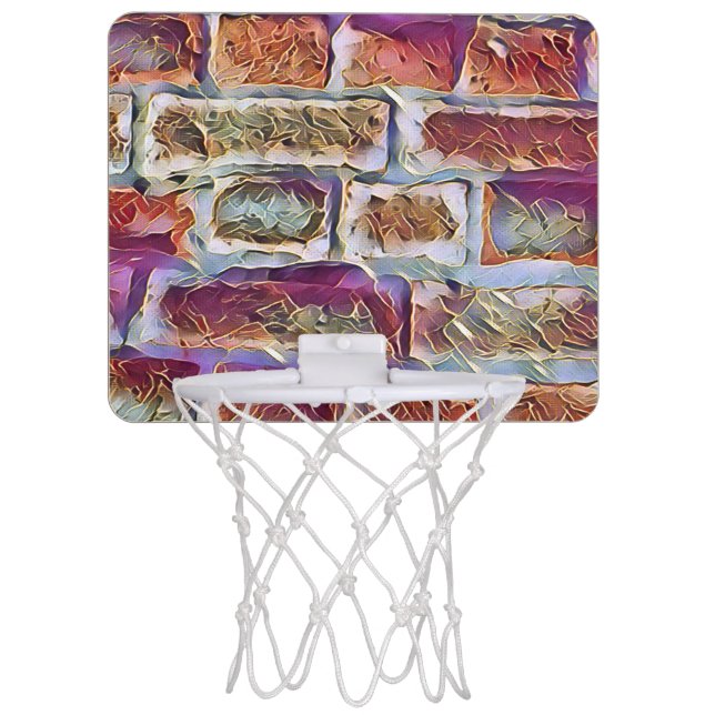 BRICKS   MINI BASKETBALL HOOP (Front)