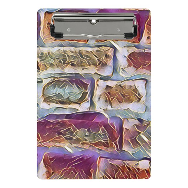 BRICKS  MINI CLIPBOARD (Front)