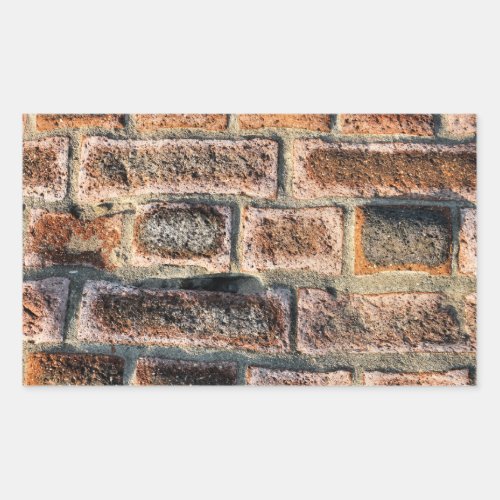 BRICKS RECTANGULAR STICKER