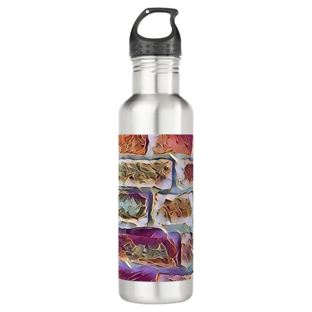 BRICKS STAINLESS STEEL WATER BOTTLE (Front)