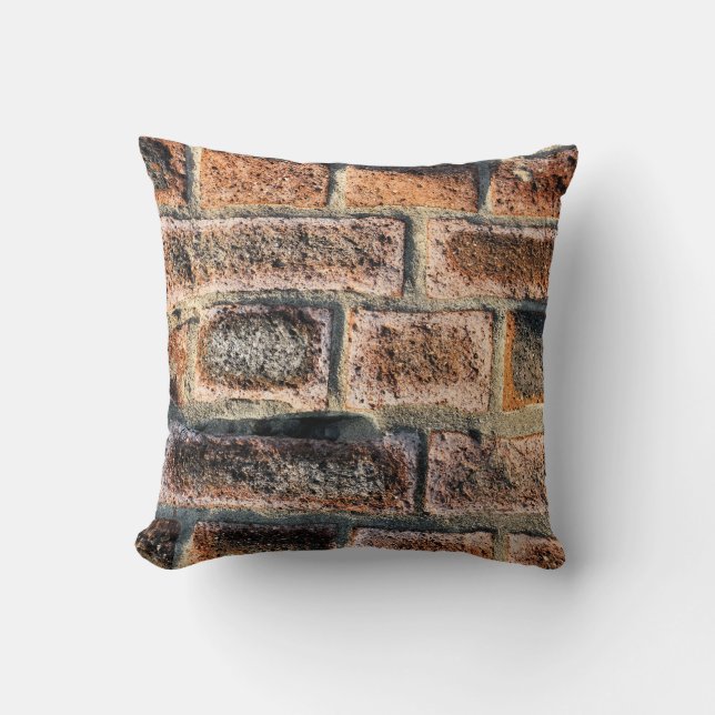 BRICKS THROW PILLOW (Front)