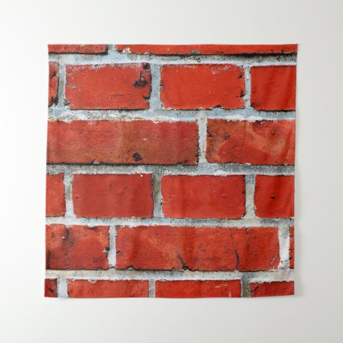 Bricks wall red bricks brick wall tapestry