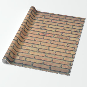 Bricks wall red bricks brick wall wrapping paper
