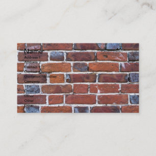 Brickwall Business Card