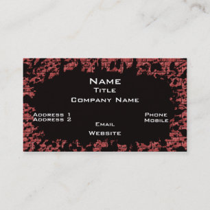 Brickwall Business Card