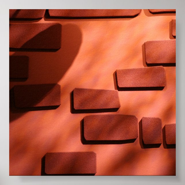 BrickWall Photo Backdrop Poster (Front)