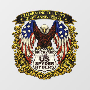 Brickyard Chapter - Decal USA 250th