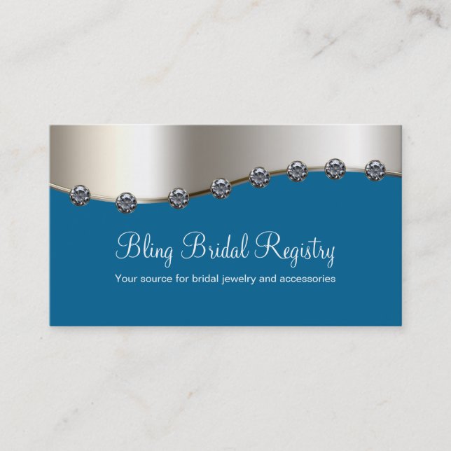 Bridal Accessories Business Cards (Front)