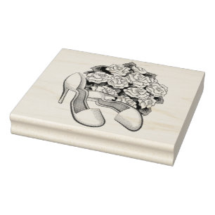 Bridal Accessories Rubber Stamp