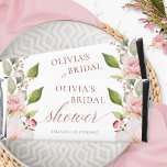 Bridal /Baby Shower Personalized Blush Pink Floral Hershey Bar Favors<br><div class="desc">Delight your shower guests with this elegant floral personalized bridal (or baby) shower chocolate bar favors, featuring exquisite watercolor floral details in a beautiful blend of pink, blush pink, cream and rose gold hues. Rose gold foil and glitter details. Great for both bridal or baby showers as this text can...</div>