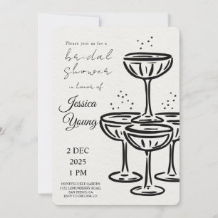 Bridal Bash & Cocktail Call bridal Invitation