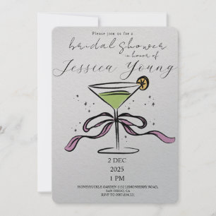 Bridal Bash & Cocktail Call bridal Invitation