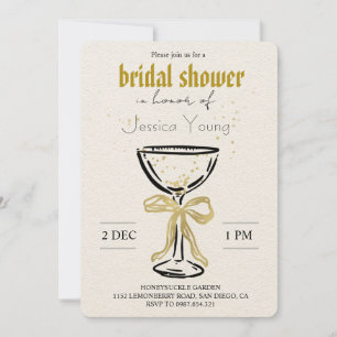 Bridal Bash & Cocktail Call bridal Invitation