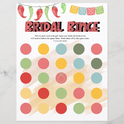 Bridal Binge  Bridal Shower Game