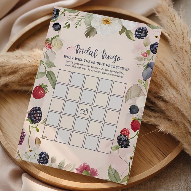 Bridal Bingo Floral Botanical Shower Game (Creator Uploaded)