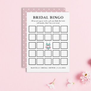 Bridal Bingo Lingerie Bridal Party Invitation