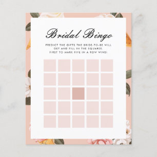 Bridal Bingo Scooped Up Bridal Shower Game