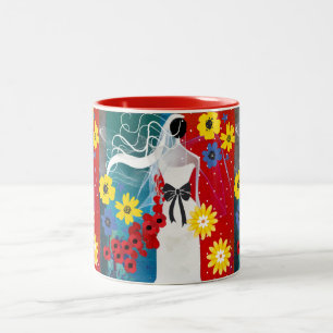 Bridal Bliss Two-Tone Coffee Mug