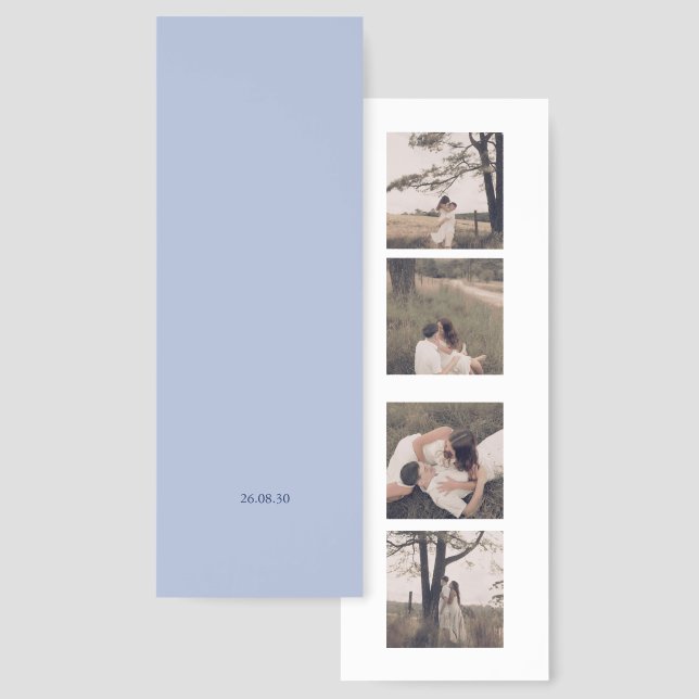 Bridal Bouquet Sketch Invite Folded Bookmark (Front & Back)