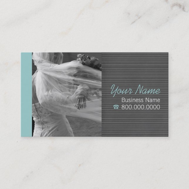 Bridal Boutique Business Cards (Front)