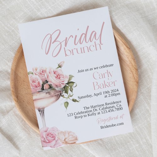 Bridal Brunch Bridal shower  Invitation