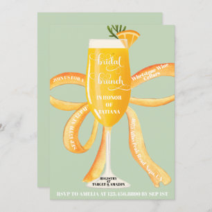 Bridal Brunch Bridal Shower Invitation