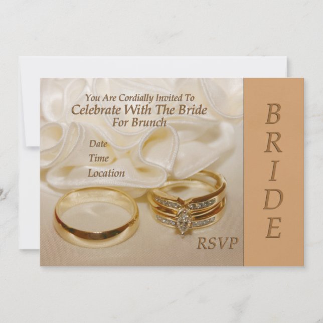 Bridal Brunch Invitation (Front)
