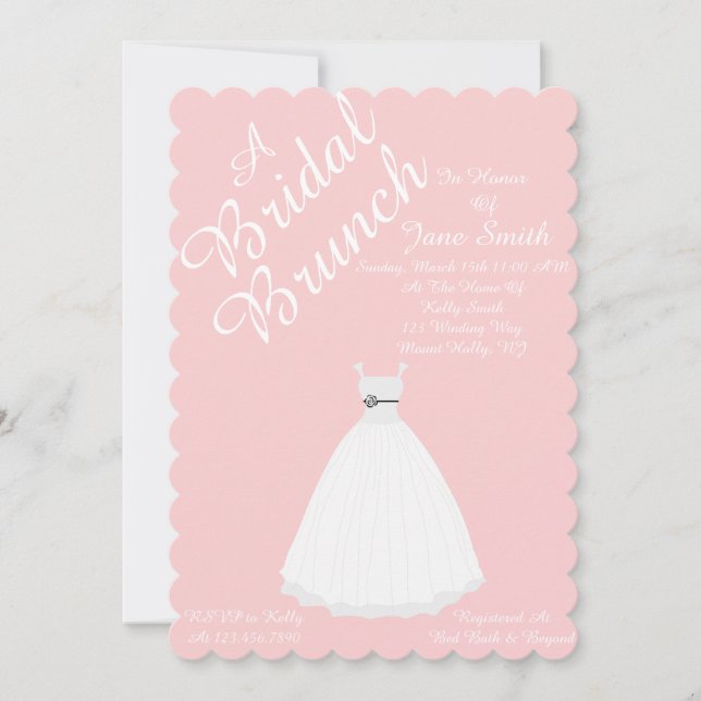 Bridal Brunch Invitation (Front)