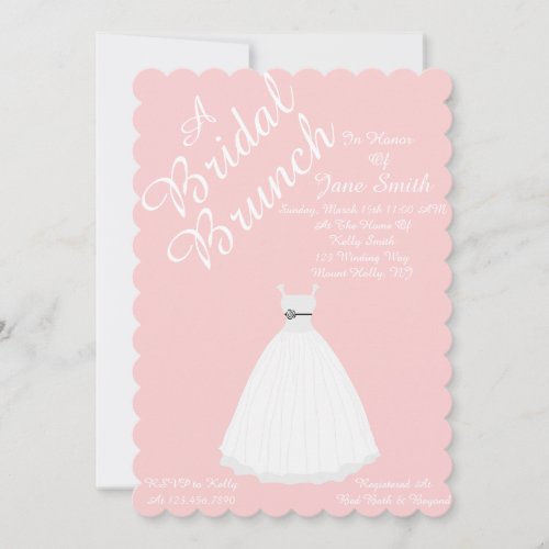Bridal Brunch Personalized Invite