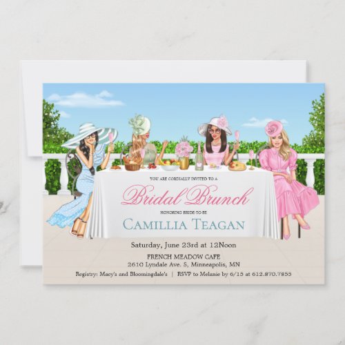 Bridal Brunch Party Invitation