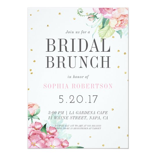 Bridal Brunch Party Invitation | Zazzle.com