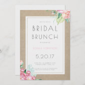 Bridal Brunch Party Invitation (Front/Back)