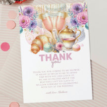 Bridal Brunch Pastel Pink Glitter Gold