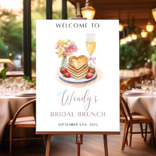 Bridal Brunch Welcome Sign Bridal Shower Welcome