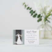 Bridal Business Card (Standing Front)