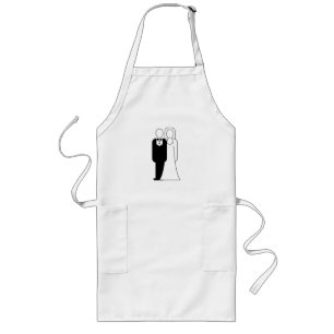 Bridal Couple Diagram Long Apron