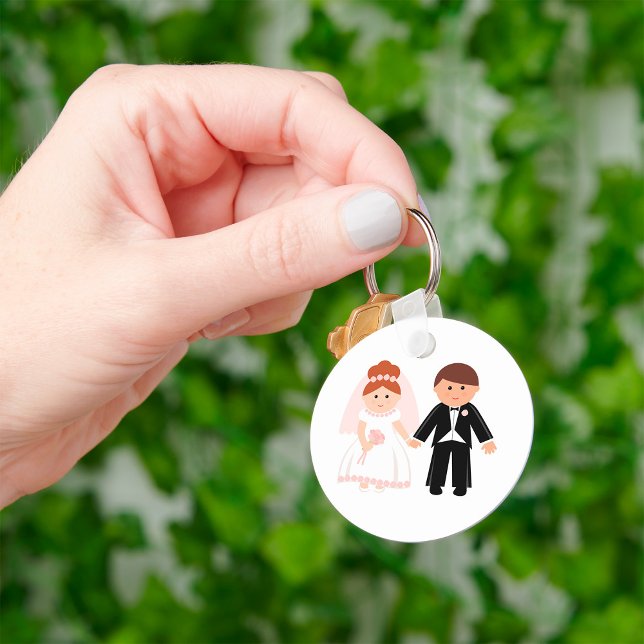 Bridal Couple Keychain (Creator Uploaded)