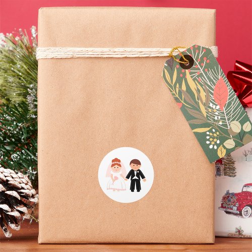 Bridal Couple Stickers