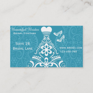 Bridal Couture, Bridal Wear, Wedding dress designs Business Card