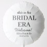 Bridal Era Minimalist Modern Custom Bridal Shower  Balloon