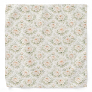 Bridal Floral Pattern Bandana