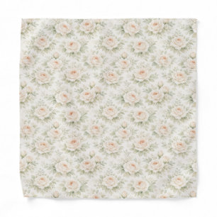 Bridal Floral Pattern Bandana